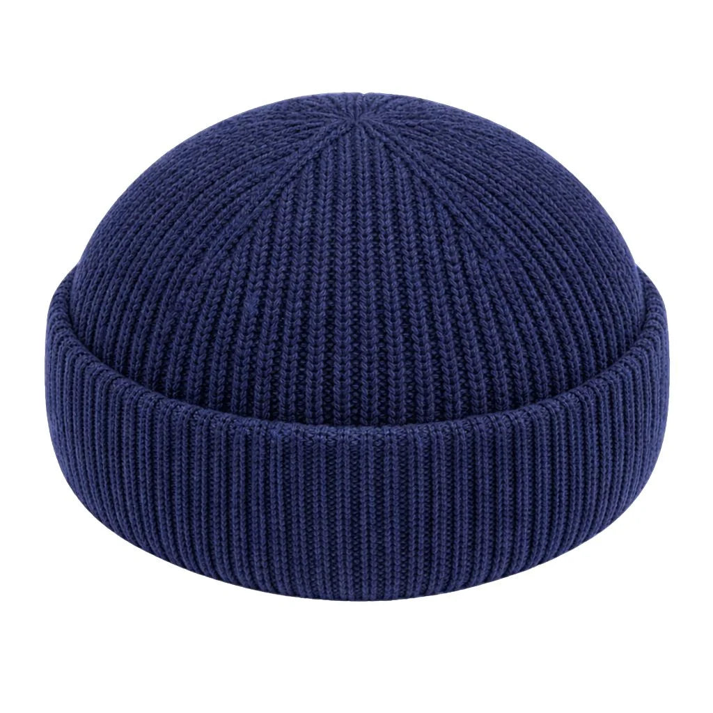 NAVY FISHERMAN BEANIE PRO – RAISED BY SOCIETY