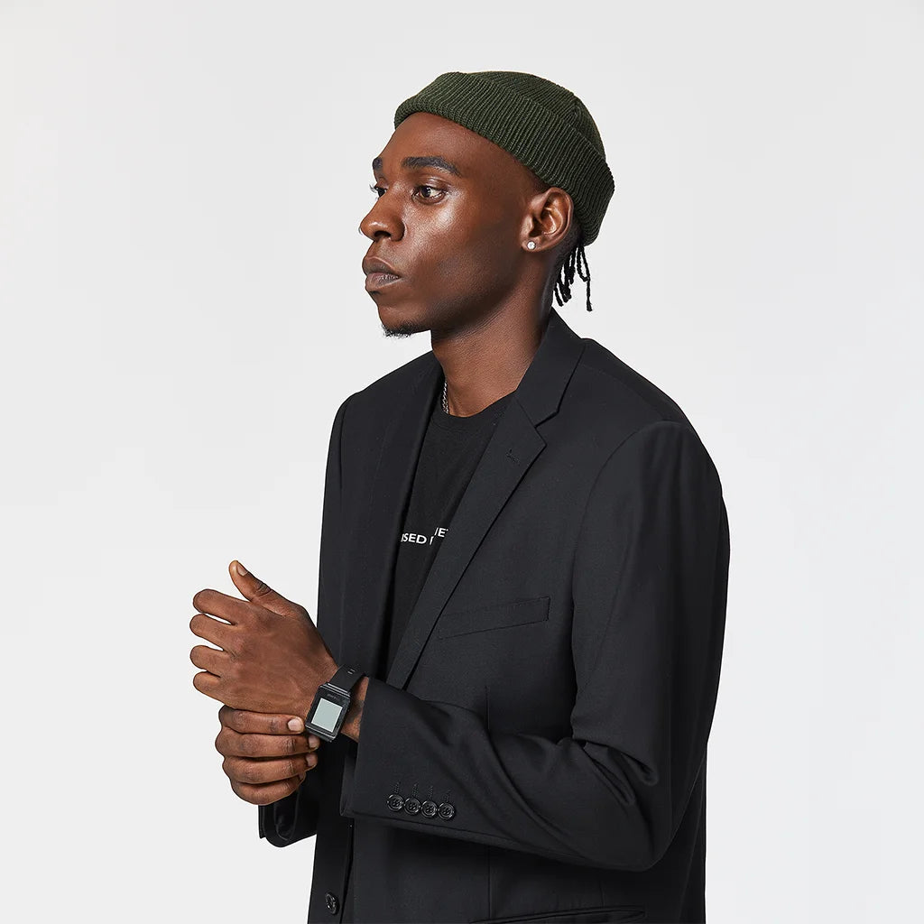 ARMY GREEN FISHERMAN BEANIE