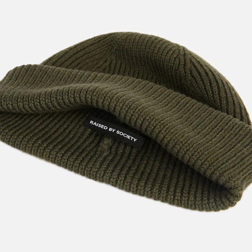 Versatile wool watch cap for year-round fashion