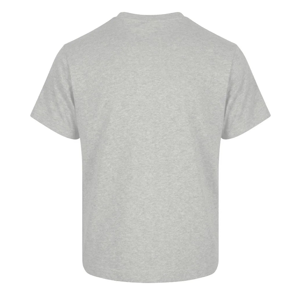 ATLETHIC GREY LOOPWHEELED T-SHIRT 2-PACK