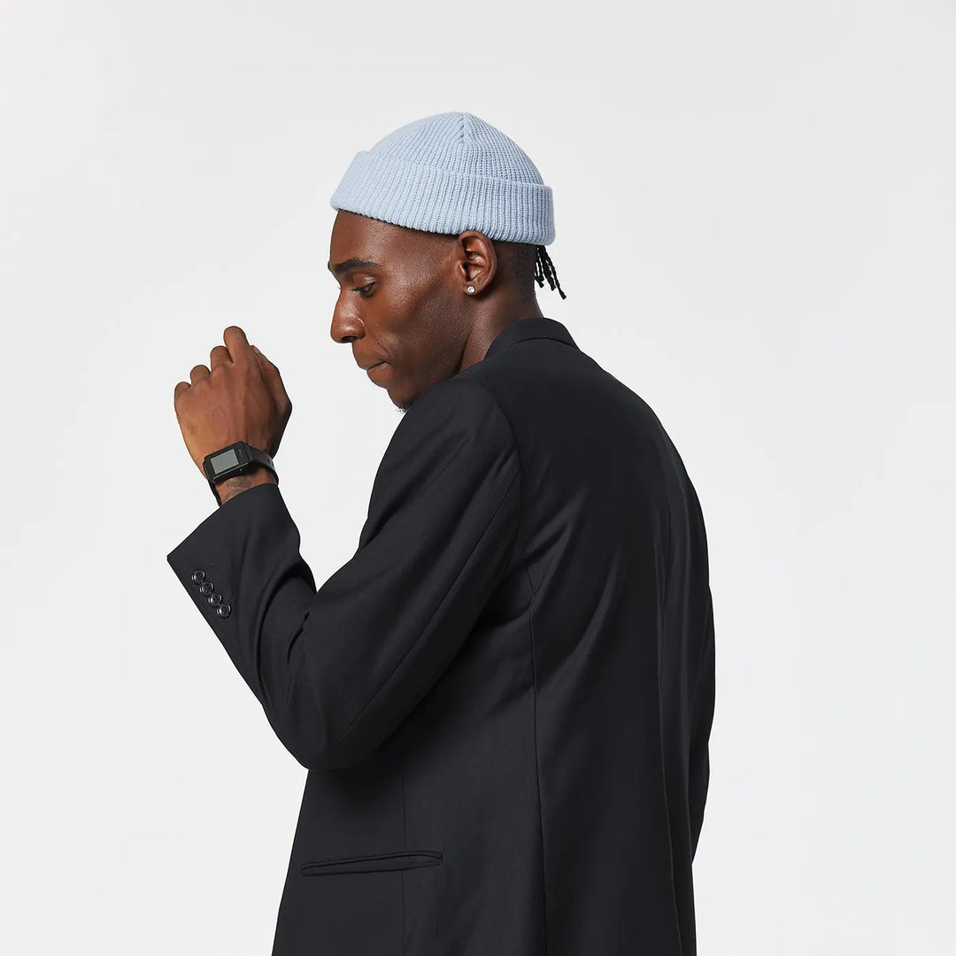 BABY BLUE FISHERMAN BEANIE