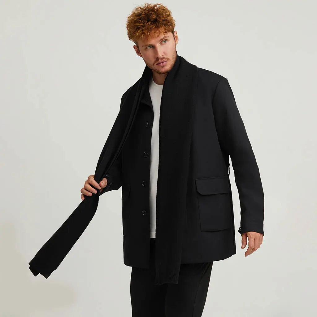 BLACK SCARF – RAISED BY SOCIETY