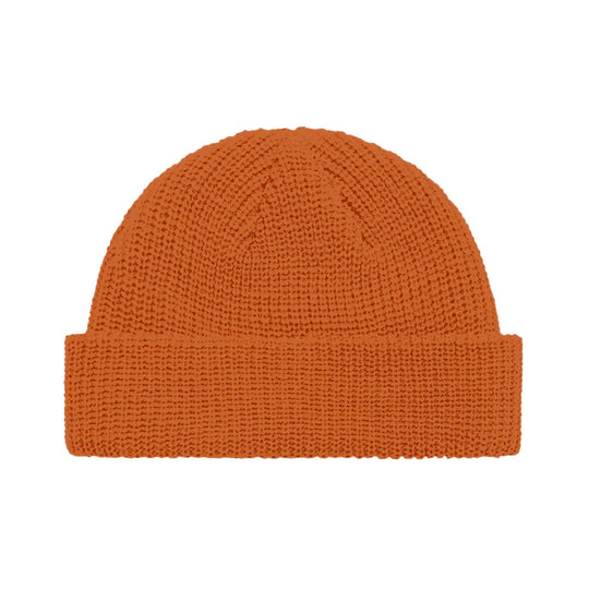 BURNT ORANGE FISHERMAN BEANIE