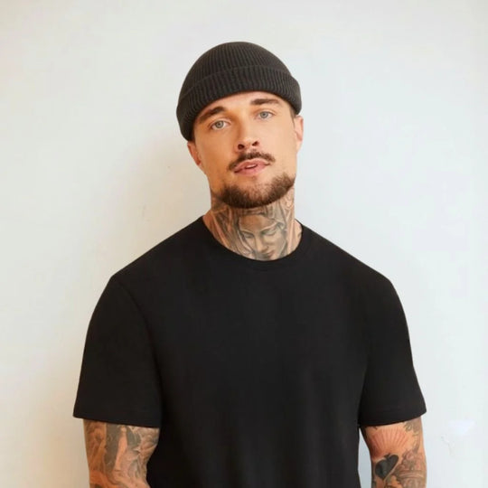 CHARCOAL FISHERMAN BEANIE PRO