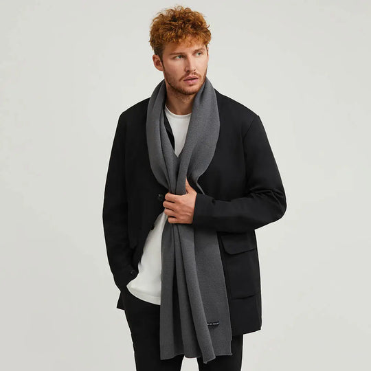 DARK GREY SCARF