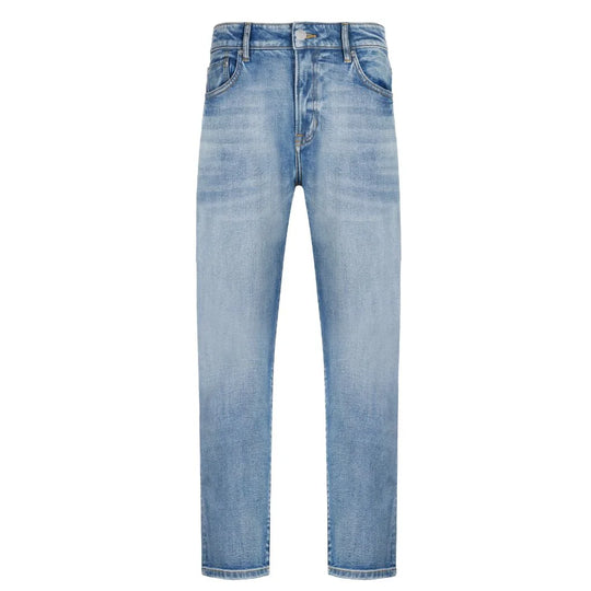 LIGHT WASH BLUE SELVEDGE DENIM