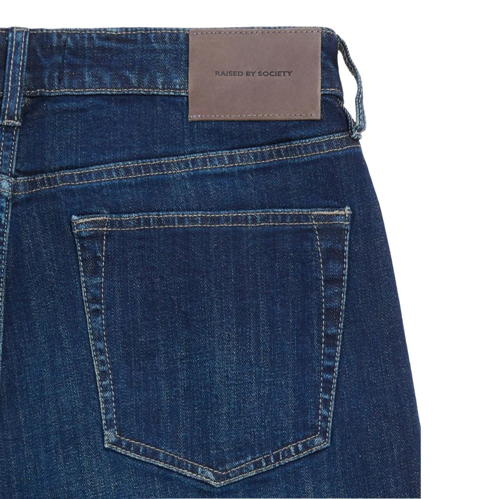 MID WASH BLUE SELVEDGE DENIM