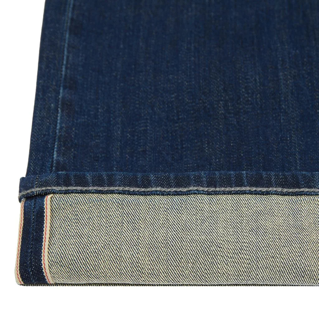 MID WASH BLUE SELVEDGE DENIM