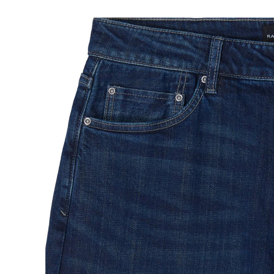 MID WASH BLUE SELVEDGE DENIM