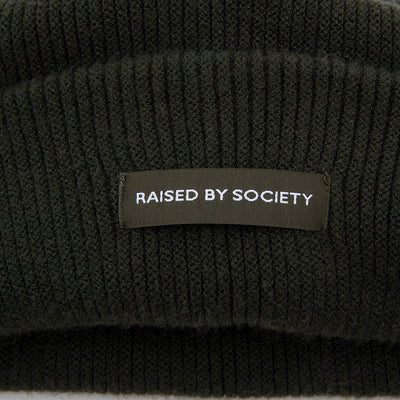 ARMY GREEN TRADITIONAL BEANIE