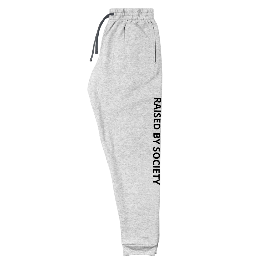 RAISED BY SOCIETY ESSENTIALS GREY JOGGER